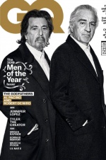 两代教父聚首！阿尔·帕西诺和德尼罗登杂志封面